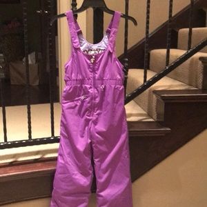 Girls Obermeyer ski bib